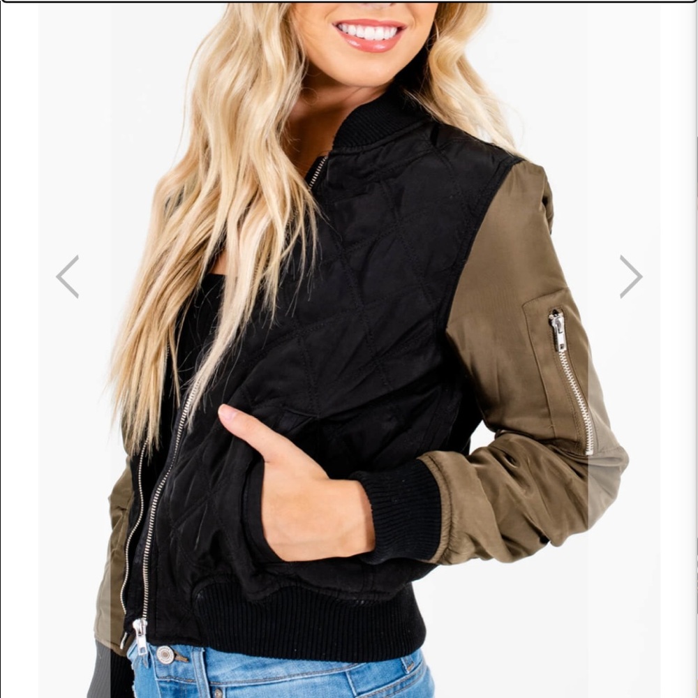 NWT botique bomber jacket